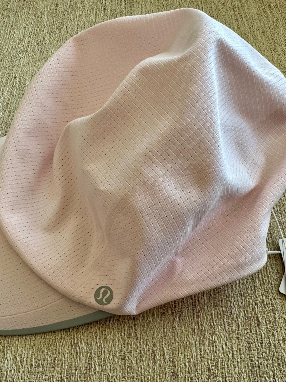 NWT Lululemon Fast and Free Running Hat WovenAir Pink Cap